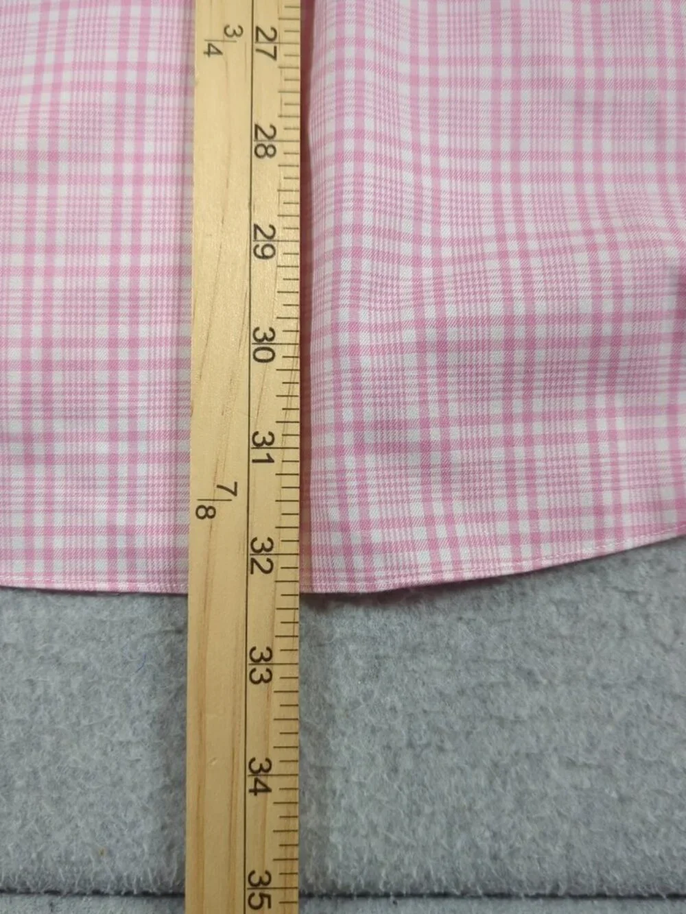 Brooks Brothers Regent Shirt Mens 17 Pink Long Sleeve Casual Dress Button Up - Picture 5 of 6